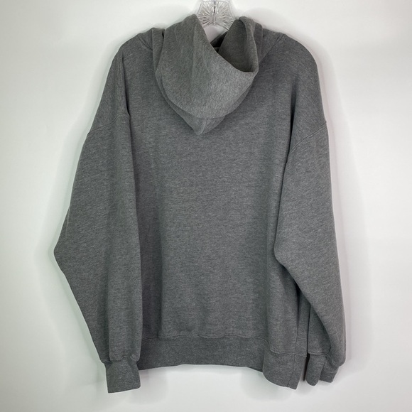 Jansport Gray Hooded UW Wisconsin Badgers Sweatshirt Size XL - Picture 4 of 9